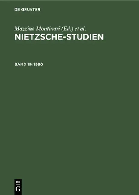 Buy 1990 (English, Mazzino Montinari | Wolfgang Müller-Lauter | Heinz Wenzel) — BookShops.in