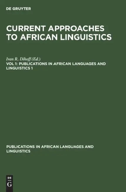 Vol. 1 (English, Ivan R. Dihoff)