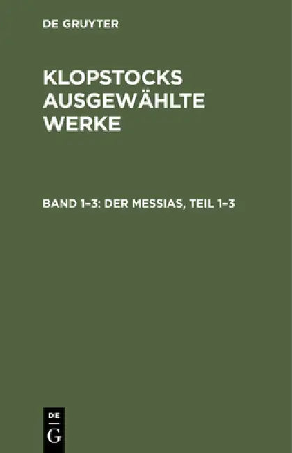 Buy Der Messias, Teil 1-3 (English, No Contributor) — BookShops.in