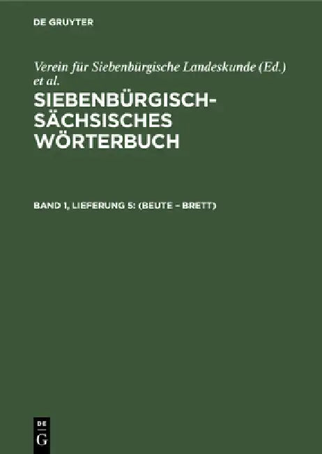 Buy (Beute - Brett) (English, Adolf Schullerus) — BookShops.in
