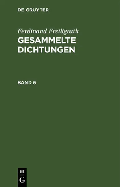 Buy Ferdinand Freiligrath (English, Ferdinand Freiligrath) — BookShops.in
