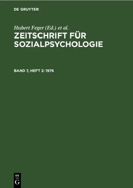 Buy 1976 (English, Hubert Feger | C. F. Graumann | Klaus Holzkamp) — BookShops.in