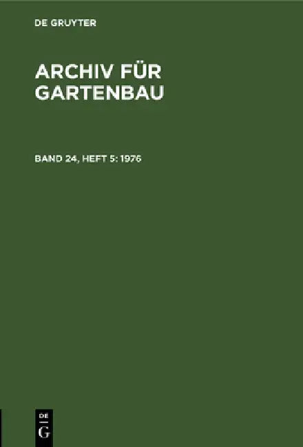 Buy 1976 (English, Deutsche Akademie Der Landwirtschaftswis) — BookShops.in