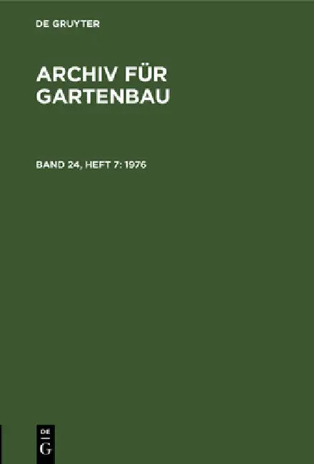 Buy 1976 (English, Deutsche Akademie Der Landwirtschaftswis) — BookShops.in