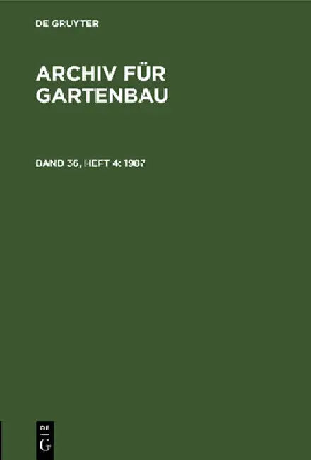 Buy 1987 (English, Deutsche Akademie Der Landwirtschaftswis) — BookShops.in