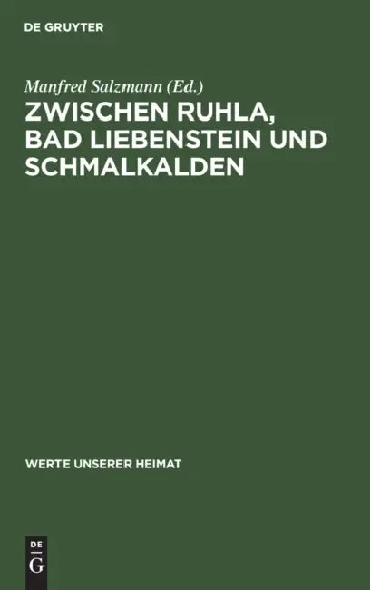 Buy Zwischen Ruhla, Bad Liebenstein Und Schmalkalden (English, Manfred Salzmann) — BookShops.in