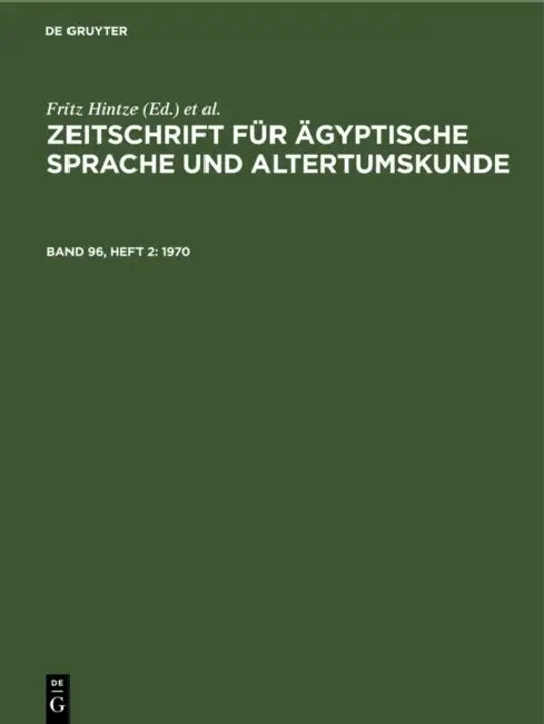 1970 (English, Heinrich Brugsch | A. Ermann | L. Stern)