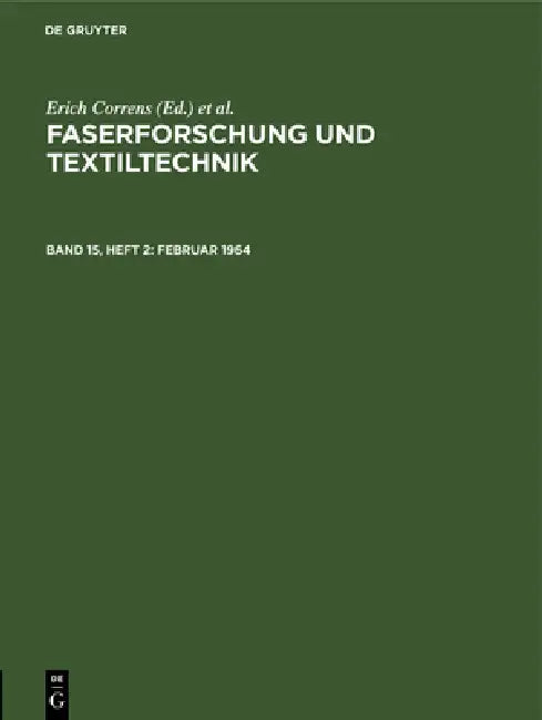 Buy Februar 1964 (English, Erich Correns | Walter Frenzel | Erich Correns) — BookShops.in