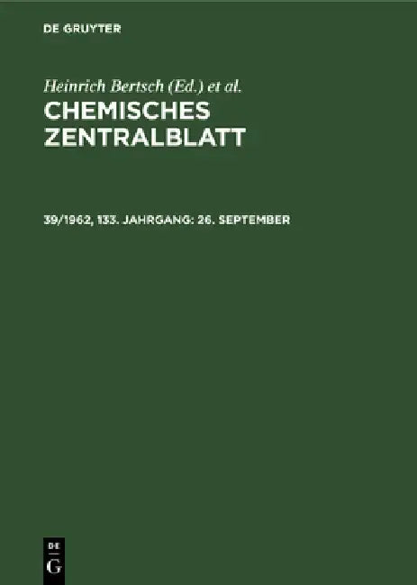 Buy 9/26/24 (English, Deutsche Chemische Gesellschaft | Heinrich Bertsch | Wilhelm Klemm) — BookShops.in