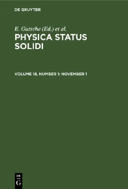 November 1 (English, E. Gutsche | K. Müller | P. Görlich)