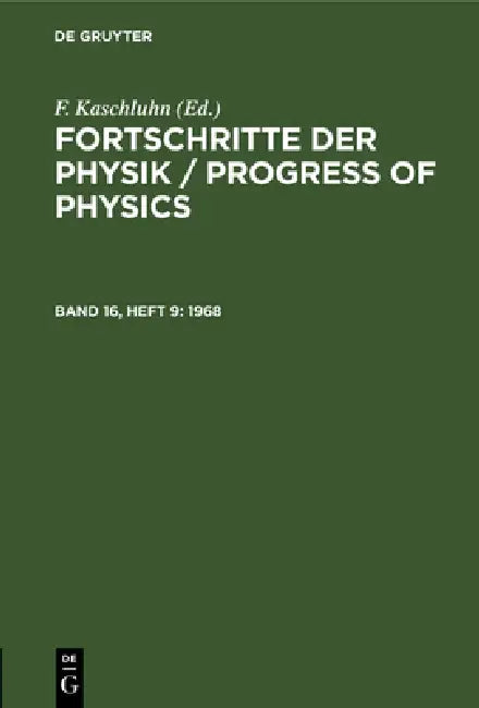 1968 (English, F. Kaschluhn | A. Lösche | R. Ritschl)
