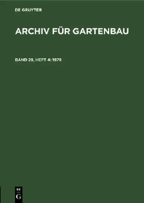 Buy 1978 (English, Deutsche Akademie Der Landwirtschaftswis) — BookShops.in