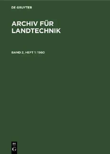 Buy 1960 (English, Deutsche Akademie Der Landwirtschaftswis) — BookShops.in