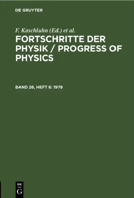 Buy 1978 (English, F. Kaschluhn | A. Lösche | R. Ritschl) — BookShops.in