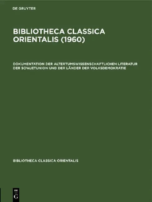 Buy 1960 (English, Institut Für Griechisch-Römische Altertu | Johannes Irmsch) — BookShops.in