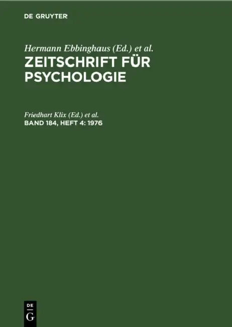 Buy 1976 (English, Friedhart Klix | Hans-Dieter Schmidt | Hubert Sydow) — BookShops.in