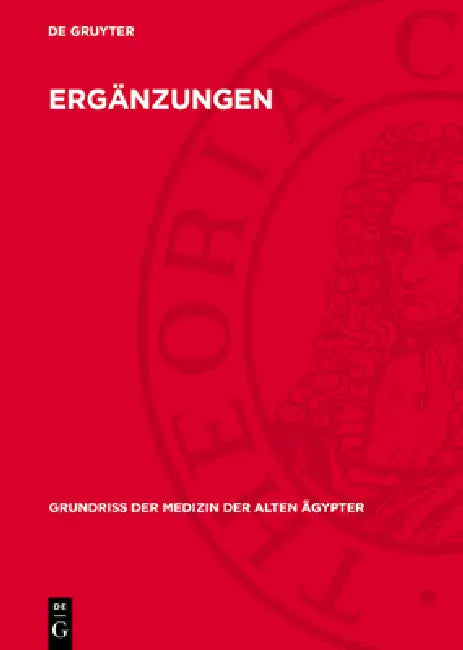 Buy Ergänzungen (English, Hildegard Von Deines | Grapow Hermann) — BookShops.in