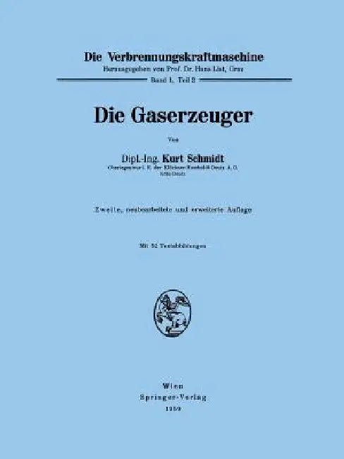 Buy Die Gaserzeuger (English, Kurt Schmidt) — BookShops.in