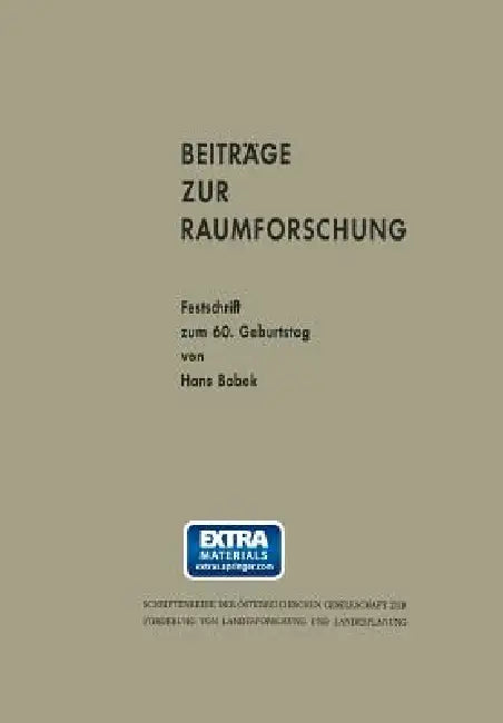 Buy Beiträge Zur Raumforschung (English, Kenneth A. Loparo) — BookShops.in