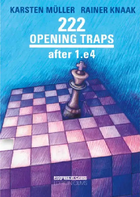 Buy 222 Opening Traps Ater 1.E4 (English, Rainer Knaak | Karsten Mueller) — BookShops.in