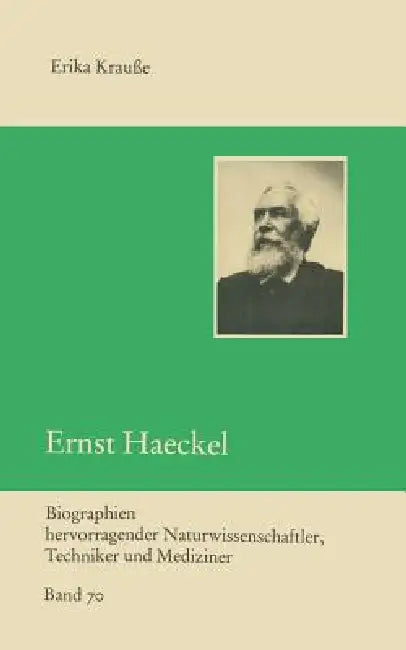 Buy Ernst Haeckel (English, Erika Krausse) — BookShops.in