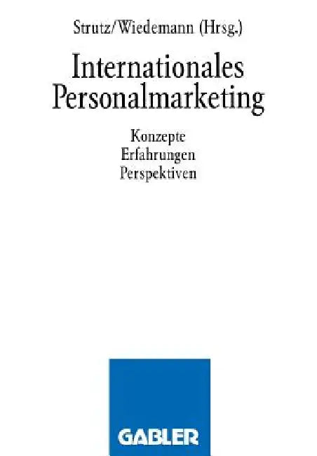 Buy Internationales Personalmarketing (English, Hans Strutz | Wiedemann Klaus) — BookShops.in