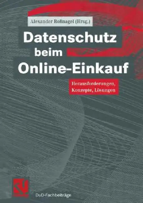 Buy Datenschutz Beim Online-Einkauf (English, Alexander Roßnagel) — BookShops.in
