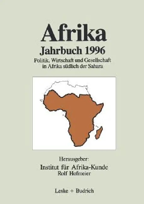 Buy Afrika Jahrbuch 1996 (English, Institut Für Afrika-Kunde | Rolf Hofmeier) — BookShops.in