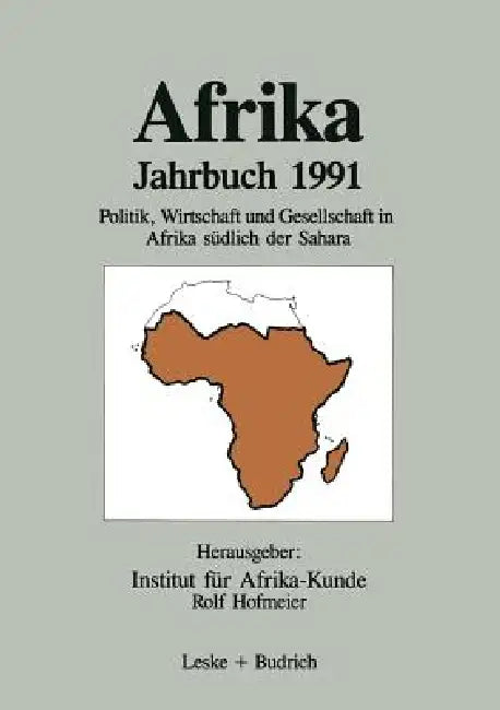 Buy Afrika Jahrbuch 1991 (English, Institut Für Afrika-Kunde) — BookShops.in
