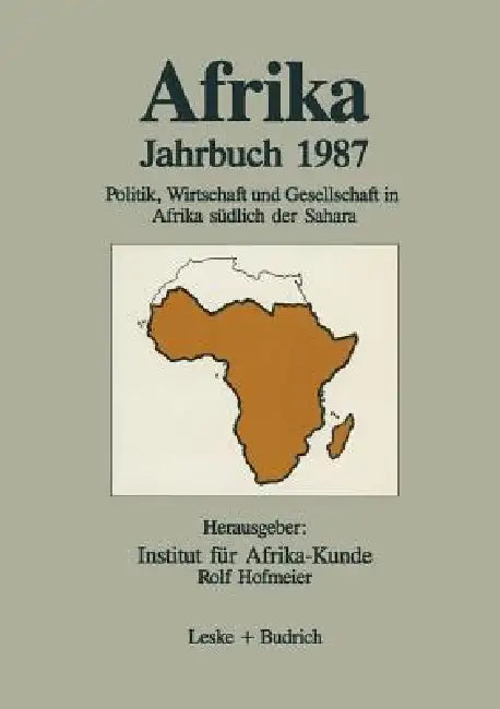 Buy Afrika Jahrbuch 1987 (English, Institut Für Afrika-Kunde) — BookShops.in