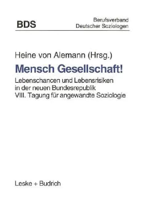 Buy Mensch Gesellschaft! (English, Heine Von Alemann) — BookShops.in
