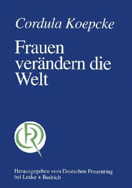Buy Frauen Verändern Die Welt (English, Cordula Koepcke) — BookShops.in