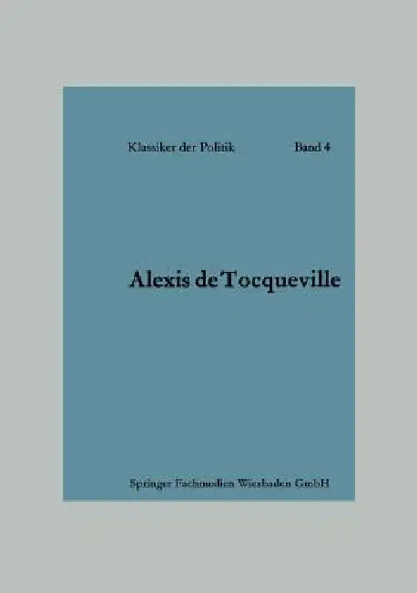 Das Zeitalter Der Gleichheit (English, Tocqueville)
