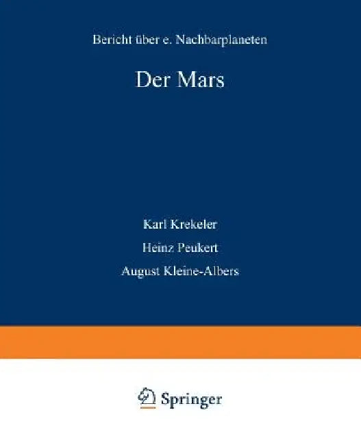 Der Mars (English, Horst W. Köhler)