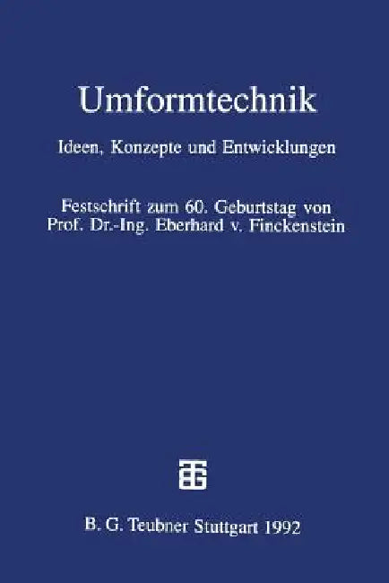 Buy Umformtechnik (English, Matthias Kleiner | Robert Schilling) — BookShops.in