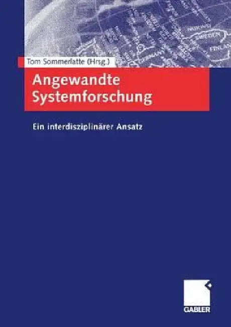 Angewandte Systemforschung (English, Tom Sommerlatte)