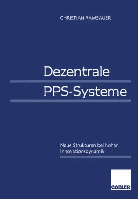 Buy Dezentrale Pps-Systeme (English, Christian Ramsauer) — BookShops.in