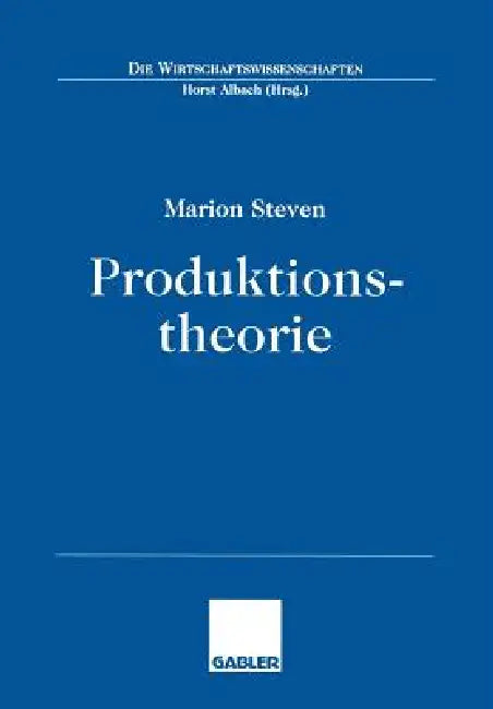 Produktionstheorie (English, Marion Steven)