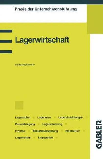 Buy Lagerwirtschaft (English, Wolfgang Eichner) — BookShops.in