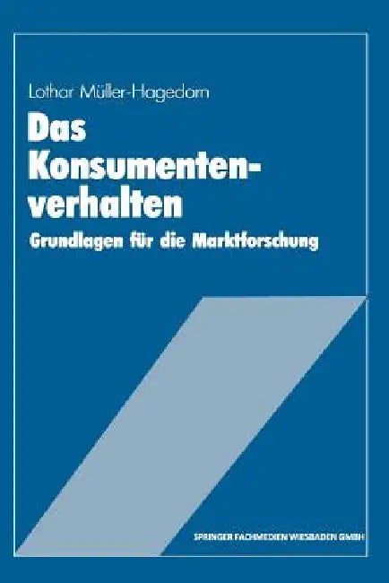 Buy Das Konsumentenverhalten (English, Lothar Müller-Hagedorn) — BookShops.in