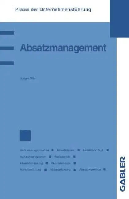 Buy Absatzmanagement (English, Jürgen Witt) — BookShops.in