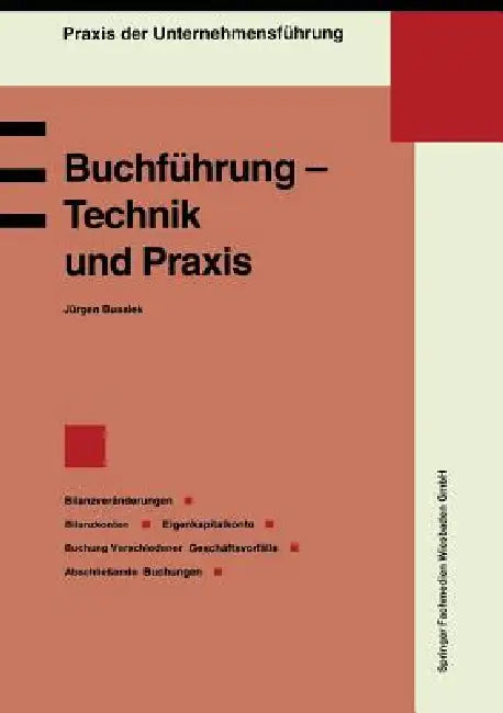 Buy Buchführung -- Technik Und PRAXIS (English, Jürgen Bussiek) — BookShops.in