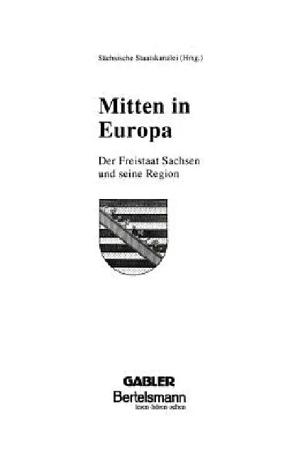 Mitten in Europa (English, Andreas Herholz)