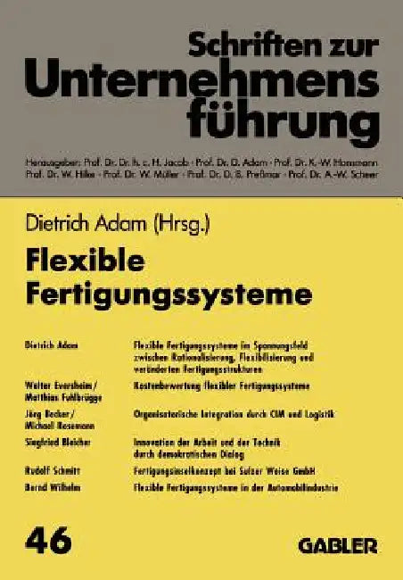 Buy Flexible Fertigungssysteme (English, Dietrich Adam) — BookShops.in