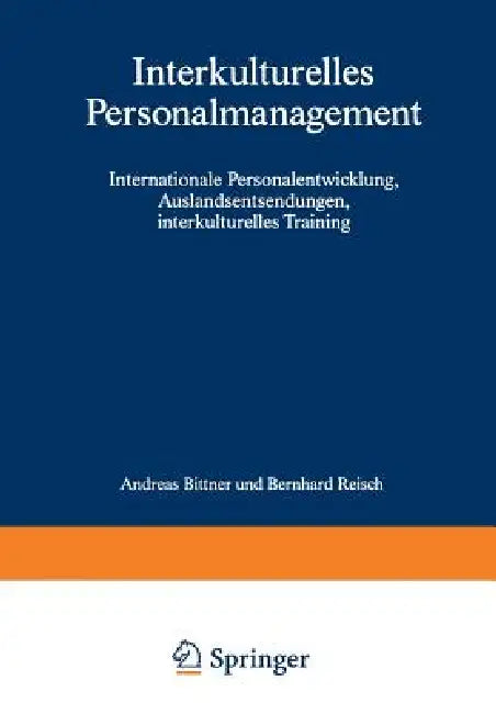 Interkulturelles Personalmanagement (English, Andreas Bittner | Bernhard Reisch)
