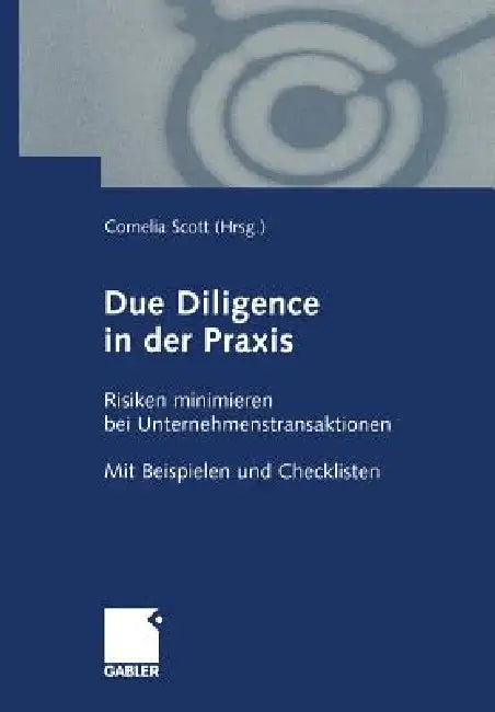 Buy Due Diligence in Der PRAXIS (English, Cornelia Scott) — BookShops.in