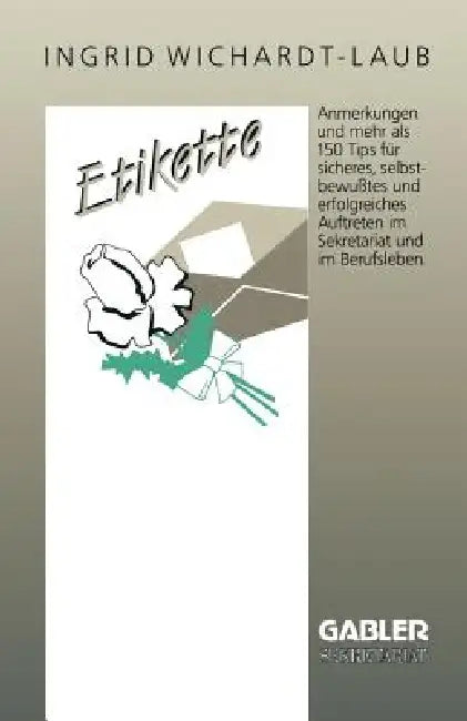 Buy Etikette (English, Ingrid Wichardt-Laub) — BookShops.in