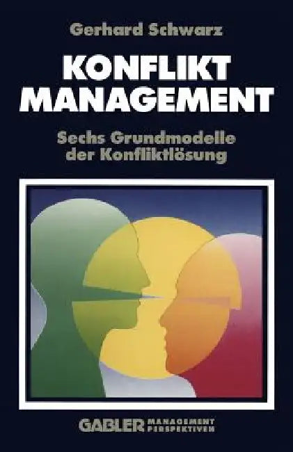 Konfliktmanagement (English, Gerhard Schwarz)