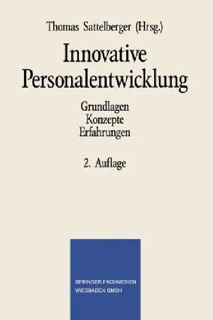 Buy Innovative Personalentwicklung (English, Thomas Sattelberger) — BookShops.in