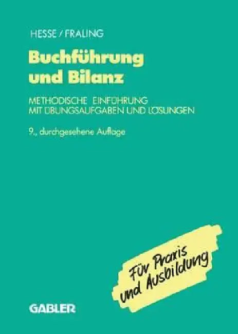 Buy Buchführung Und Bilanz (English, Kurt Hesse | Rolf Fraling) — BookShops.in